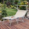 Outsunny Reclining Sun Lounger With Sun Shade - Beige - 84B-433BG 19 Outsunny Reclining Sun Lounger With Sun Shade - Beige - 84B-433BG -OUTSUNNY Sales Shop o u outsunny 84b 433bg