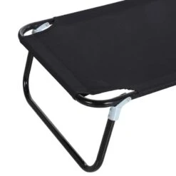 Outsunny Reclining Sun Lounger - Black - 84B-442BK -OUTSUNNY Sales Shop o u outsunny 84b 442bk 5