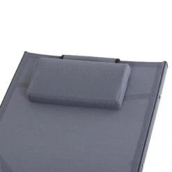 Outsunny Reclining Sun Lounger With Pillow - Grey - 84B-447V70GY 16 Outsunny Reclining Sun Lounger With Pillow - Grey - 84B-447V70GY -OUTSUNNY Sales Shop o u outsunny 84b 447v70gy 6