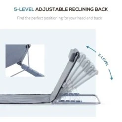 Outsunny 2-Piece Folding Beach Mats - Grey - 84B-455V70 12 Outsunny 2-Piece Folding Beach Mats - Grey - 84B-455V70 -OUTSUNNY Sales Shop o u outsunny 84b 455v70 3