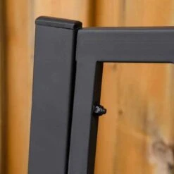 Outsunny 2 Seater Metal Garden Bench - Black - 84B-478 -OUTSUNNY Sales Shop o u outsunny 84b 478 7