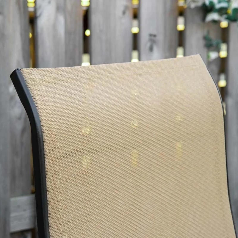 Outsunny 2-Piece Reclining Sun Lounger Set - Beige -84B-537V01BG 8 Outsunny 2-Piece Reclining Sun Lounger Set - Beige -84B-537V01BG - Image 8