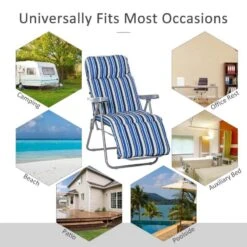 Outsunny 2-Piece Reclining Sun Lounger Set - With Cushions - Blue - 84B-571V70BU 14 Outsunny 2-Piece Reclining Sun Lounger Set - With Cushions - Blue - 84B-571V70BU -OUTSUNNY Sales Shop o u outsunny 84b 571v70bu 5