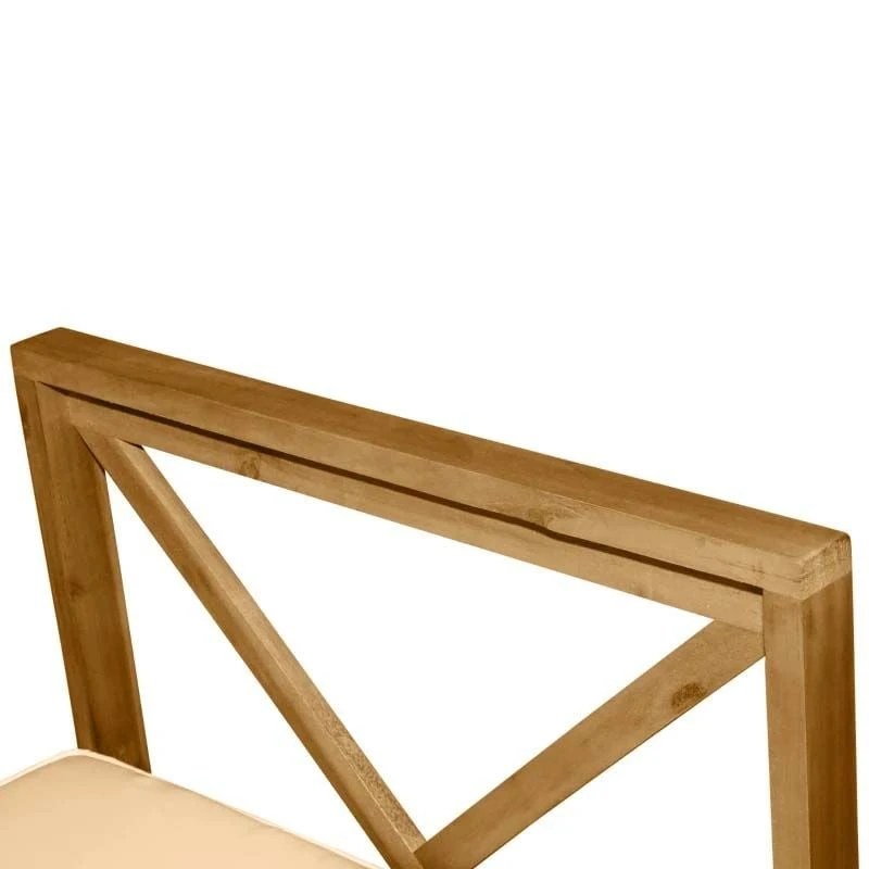 Outsunny 6 Piece Garden Furniture Set - Cream White - 84B-593V70WT 7 Outsunny 6 Piece Garden Furniture Set - Cream White - 84B-593V70WT - Image 7