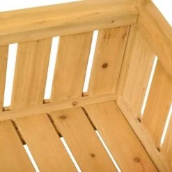 Outsunny 2-Seater Wooden Garden Bench With Storage - 84B-597 17 Outsunny 2-Seater Wooden Garden Bench With Storage - 84B-597 -OUTSUNNY Sales Shop o u outsunny 84b 597 6