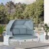 Outsunny 3-Seater Metal Garden Furniture Set - White/Grey - 84B-651V70 3 Outsunny 3-Seater Metal Garden Furniture Set - White/Grey - 84B-651V70 -OUTSUNNY Sales Shop o u outsunny 84b 651v70