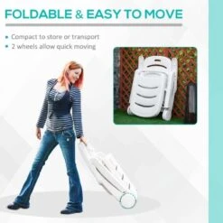 Outsunny Reclining Sun Lounger - White - 84B-687 12 Outsunny Reclining Sun Lounger - White - 84B-687 -OUTSUNNY Sales Shop o u outsunny 84b 687 2