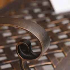 Outsunny 2-Seater Aluminium Garden Bench - Bronze - 84B-744 -OUTSUNNY Sales Shop o u outsunny 84b 744 4