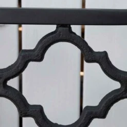 Outsunny 2-Seater Steel Garden Bench - Black - 84B-754 -OUTSUNNY Sales Shop o u outsunny 84b 754 5