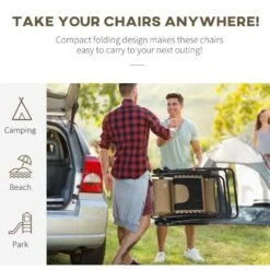 Outsunny Garden Sun Lounger Chair With Cup Holder - Brown - 84B-769V70CF 12 Outsunny Garden Sun Lounger Chair With Cup Holder - Brown - 84B-769V70CF -OUTSUNNY Sales Shop o u outsunny 84b 769v70cf 3