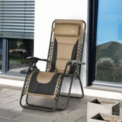 Outsunny Garden Sun Lounger Chair With Cup Holder - Brown - 84B-769V70CF 15 Outsunny Garden Sun Lounger Chair With Cup Holder - Brown - 84B-769V70CF -OUTSUNNY Sales Shop o u outsunny 84b 769v70cf lifestyle