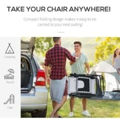 Outsunny Garden Sun Lounger Chair With Cup Holder - Grey - 84B-769V70LG -OUTSUNNY Sales Shop o u outsunny 84b 769v70lg 3