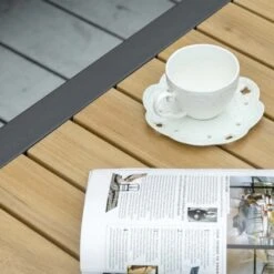 Outsunny 4 Piece L-Shaped Garden Furniture Set - Grey - 84B-779V01 -OUTSUNNY Sales Shop o u outsunny 84b 779v01 5