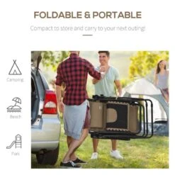 Outsunny Garden Sun Lounger Chair With Sun Shade - Brown - 84B-781V70CF 15 Outsunny Garden Sun Lounger Chair With Sun Shade - Brown - 84B-781V70CF -OUTSUNNY Sales Shop o u outsunny 84b 781v70cf 5