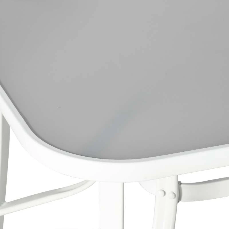 Outsunny 7 Piece Garden Dining Table And Chairs Patio Furniture Set - Grey - 84B-921V02 7 Outsunny 7 Piece Garden Dining Table And Chairs Patio Furniture Set - Grey - 84B-921V02 - Image 7