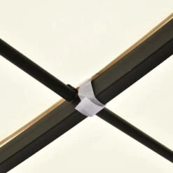 Outsunny 4 X 3m Wall Mounted Pergola Gazebo Awning For Garden & Door Porch - Cream - 84C-038V01 -OUTSUNNY Sales Shop o u outsunny 84c 038v01 canopy