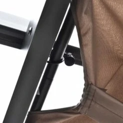 Outsunny 3 X 3m Outdoor Aluminium Pergola Gazebo Awning - Brown & Grey - 84C-054BK -OUTSUNNY Sales Shop o u outsunny 84c 054bk canopy