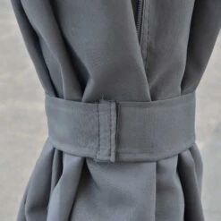 Outsunny 4 X 3m Outdoor Hardtop Pergola Gazebo With Polycarbonate Roof & Curtains - Grey - 84C-191 -OUTSUNNY Sales Shop o u outsunny 84c 191 curtain