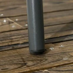 Outsunny Folding Rattan Egg Chair Freestanding - Grey - 84G-057V71GY 13 Outsunny Folding Rattan Egg Chair Freestanding - Grey - 84G-057V71GY -OUTSUNNY Sales Shop o u outsunny 84g 057v71gy 3