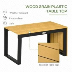 Outsunny 3 Piece Garden Furniture Set - Grey - 84G-169V01CG -OUTSUNNY Sales Shop o u outsunny 84g 169v01cg 3