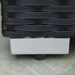 Outsunny 5 Piece Rattan Garden Furniture Set - Cream White/Black - 860-017BK -OUTSUNNY Sales Shop o u outsunny 860 017bk 6