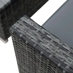 Outsunny 4-Seater Rattan Garden Furniture Set - Grey - 860-024GY -OUTSUNNY Sales Shop o u outsunny 860 024gy 6