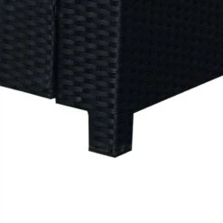 Outsunny Rattan 2 Seater Garden Sofa - Black/Cream - 860-031BK -OUTSUNNY Sales Shop o u outsunny 860 031bk 6