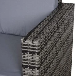 Outsunny Rattan 2 Seater Garden Sofa - Grey - 860-031GY -OUTSUNNY Sales Shop o u outsunny 860 031gy 6
