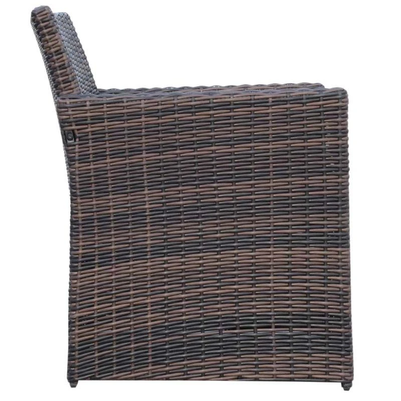 Outsunny 4-Seater Rattan Garden Furniture Set - Brown - 860-064V01BN 7 Outsunny 4-Seater Rattan Garden Furniture Set - Brown - 860-064V01BN - Image 7