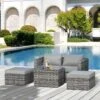 Outsunny 2-Seater Rattan Garden Furniture Set - Grey - 860-088GY 20 Outsunny 2-Seater Rattan Garden Furniture Set - Grey - 860-088GY -OUTSUNNY Sales Shop o u outsunny 860 088gy