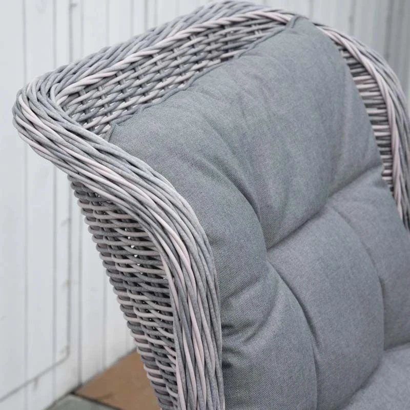 Outsunny 4-Seater Rattan Garden Furniture Set - Grey - 860-214V70 7 Outsunny 4-Seater Rattan Garden Furniture Set - Grey - 860-214V70 - Image 7