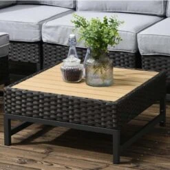 Outsunny 3-Seater Rattan Garden Furniture Set - Brown/Grey - 860-278V70BN -OUTSUNNY Sales Shop o u outsunny 860 278v70bn 6