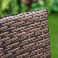 Outsunny Set Of 2 Rattan Armchairs - Mixed Brown - 861-004BN -OUTSUNNY Sales Shop o u outsunny 861 004bn 2