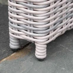 Outsunny 7 Piece PE Rattan Wicker Dining Table & Chair Set - Grey - 861-055V70 -OUTSUNNY Sales Shop o u outsunny 861 055v70 material3