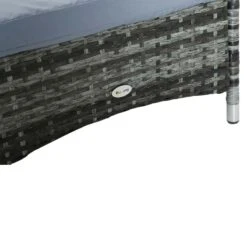 Outsunny Rattan Reclining Sun Lounger - Grey - 862-005V01GY 18 Outsunny Rattan Reclining Sun Lounger - Grey - 862-005V01GY -OUTSUNNY Sales Shop o u outsunny 862 005v01gy 7