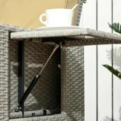 Outsunny 5 Piece Rattan Sun Lounger Set - Beige - 862-067V71BG -OUTSUNNY Sales Shop o u outsunny 862 067v71bg 6