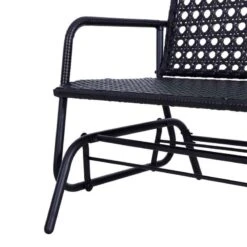 Outsunny 2 Seater Wicker Garden Bench 760x1200x900mm - Black - 867-002 16 Outsunny 2 Seater Wicker Garden Bench 760x1200x900mm - Black - 867-002 -OUTSUNNY Sales Shop o u outsunny 867 002 5