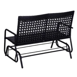 Outsunny 2 Seater Wicker Garden Bench 760x1200x900mm - Black - 867-002 18 Outsunny 2 Seater Wicker Garden Bench 760x1200x900mm - Black - 867-002 -OUTSUNNY Sales Shop o u outsunny 867 002 7