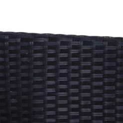 Outsunny Rattan 2-Seater Loveseat Garden Bench - Black - 867-022 -OUTSUNNY Sales Shop o u outsunny 867 022 4