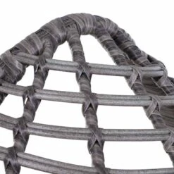 Outsunny PE Teardrop Rattan Egg Chair With Cushions - Beige-Grey - 867-047V70 -OUTSUNNY Sales Shop o u outsunny 867 047v70 3