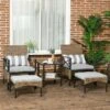 Outsunny 2-Seater Rattan Garden Furniture Set - Khaki/Grey - 867-146V70KK -OUTSUNNY Sales Shop o u outsunny 867 146v70kk
