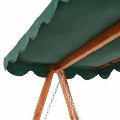 Outsunny 2 In 1 Wooden Garden Swing Chair - Green - 01-0078 -OUTSUNNY Sales Shop outsunny 01 0078 8