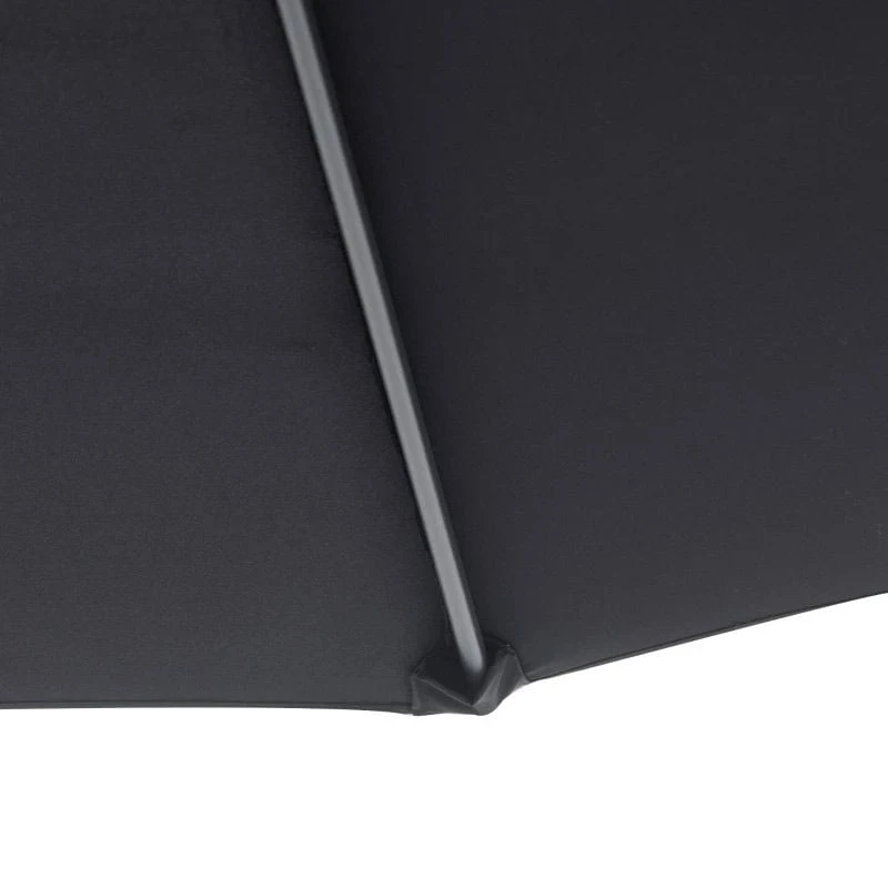 Outsunny 3m Banana Parasol - Black - 01-0217 4 Outsunny 3m Banana Parasol - Black - 01-0217 - Image 4