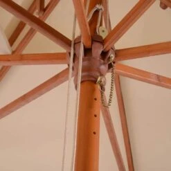 Outsunny 3x3m Double Tier Patio Parasol - Beige - 840-026 -OUTSUNNY Sales Shop outsunny 840 026 7