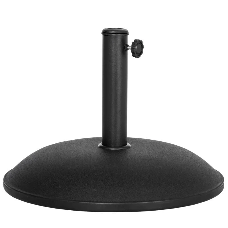 Outsunny 20kg Umbrella Base - Black - 840-040 2 Outsunny 20kg Umbrella Base - Black - 840-040 - Image 2