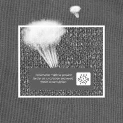 Outsunny 5m X 5m X 5m Triangle Sun Shade Sail UV Block - Charcoal Grey - 840-231 15 Outsunny 5m X 5m X 5m Triangle Sun Shade Sail UV Block - Charcoal Grey - 840-231 -OUTSUNNY Sales Shop outsunny 840 231 5