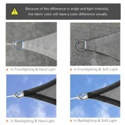 Outsunny 4 X 3m Rectangle Sun Shade Sail With Mounting Ropes UV Protection - Charcoal Grey - 840-233 15 Outsunny 4 X 3m Rectangle Sun Shade Sail With Mounting Ropes UV Protection - Charcoal Grey - 840-233 -OUTSUNNY Sales Shop outsunny 840 233 5