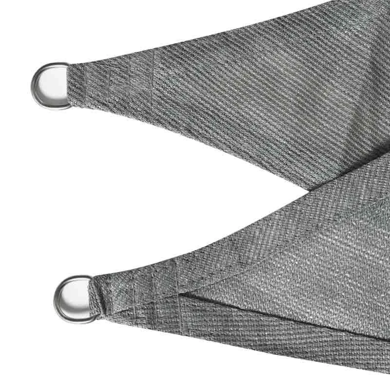 Outsunny 4 X 3m Rectangle Sun Shade Sail With Mounting Ropes UV Protection - Charcoal Grey - 840-233 3 Outsunny 4 X 3m Rectangle Sun Shade Sail With Mounting Ropes UV Protection - Charcoal Grey - 840-233 - Image 3