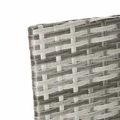 Outsunny Rattan Garden Rocking Chair With Cushion - Light Grey - 841-146LG 14 Outsunny Rattan Garden Rocking Chair With Cushion - Light Grey - 841-146LG -OUTSUNNY Sales Shop outsunny 841 146lg 8