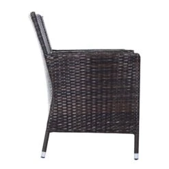 Outsunny 2-Seater Rattan Garden Chair Set With Middle Table - Brown - 841-149BN -OUTSUNNY Sales Shop outsunny 841 149bn 10